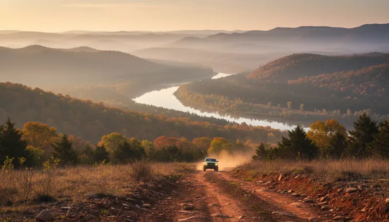 Arkansas: backdrop for the Off Road Hubs Arkansas directory