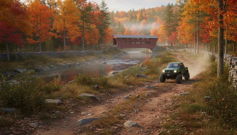 Connecticut: backdrop for the Off Road Hubs Connecticut directory
