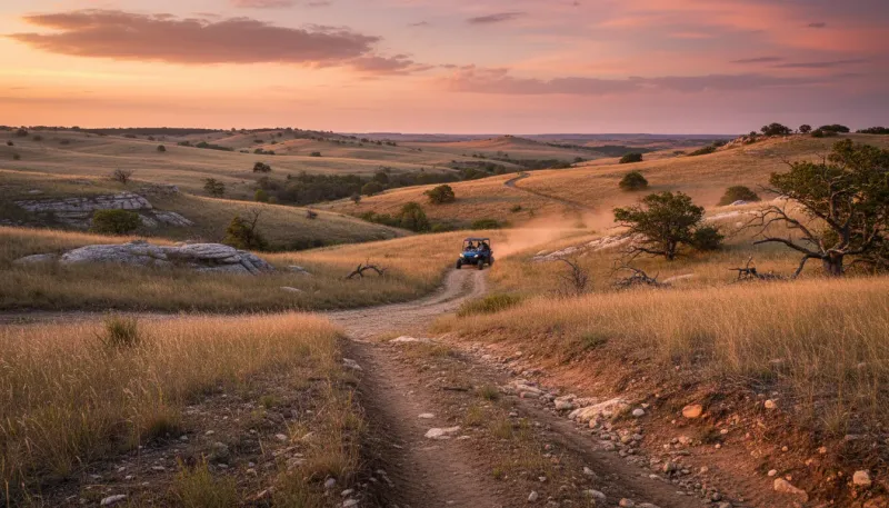 Kansas: backdrop for the Off Road Hubs Kansas directory