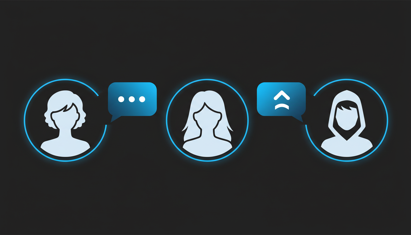 Community chat illustration