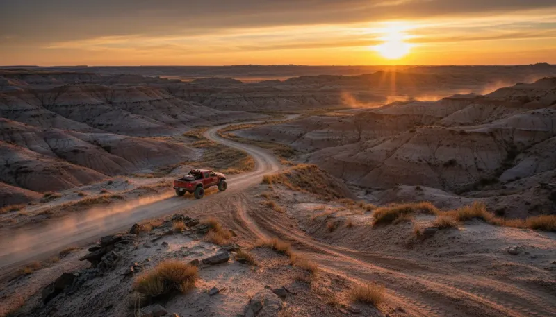North Dakota: backdrop for the Off Road Hubs North Dakota directory