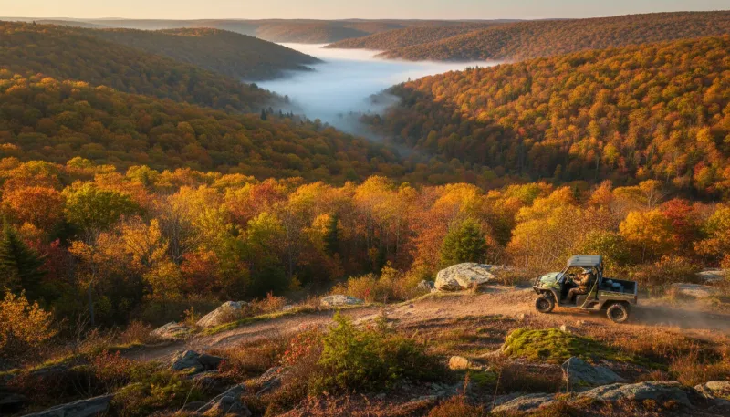 Pennsylvania: backdrop for the Off Road Hubs Pennsylvania directory