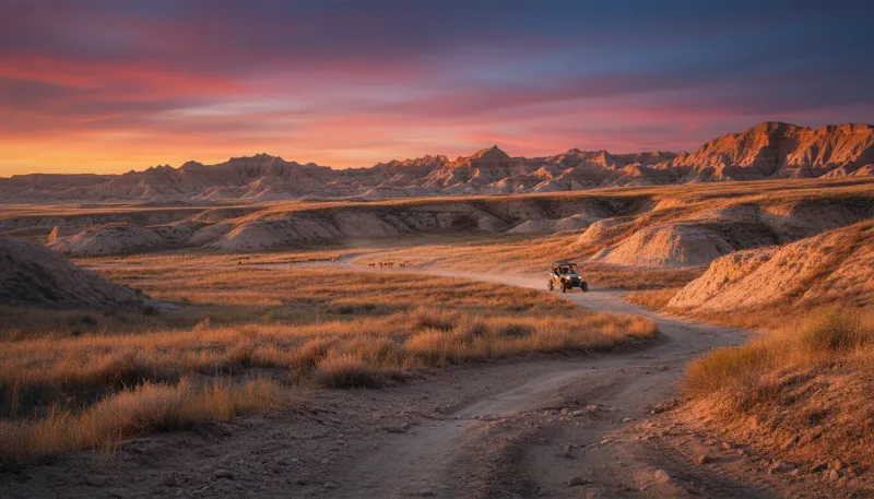South Dakota: backdrop for the Off Road Hubs South Dakota directory