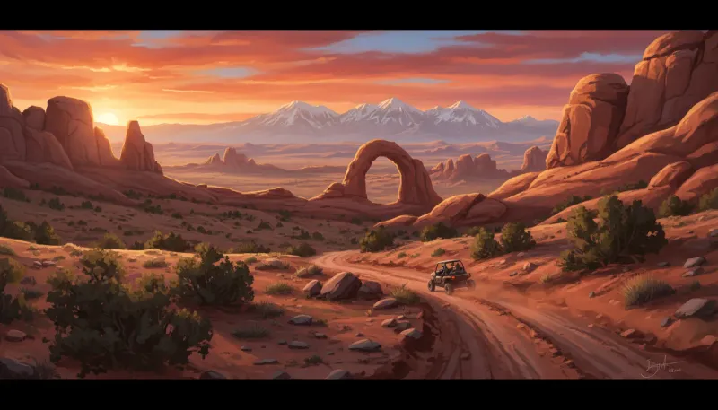 Utah: backdrop for the Off Road Hubs Utah directory