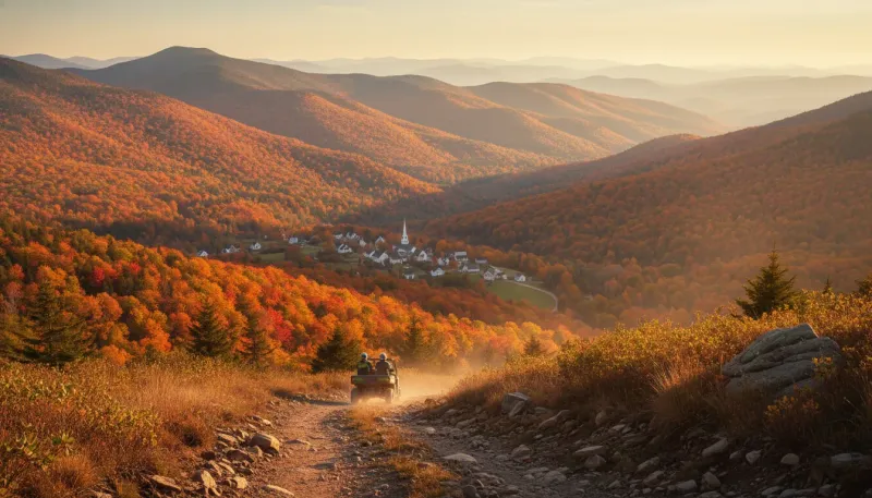 Vermont: backdrop for the Off Road Hubs Vermont directory